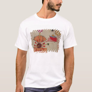 T-shirt Diagramme d'un système pour l'eau de pompage dans