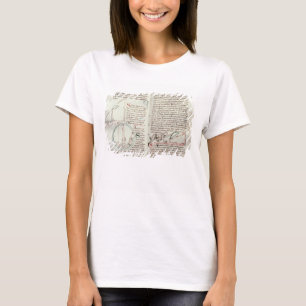 T-shirt Diagrams of measurements and text (vellum)