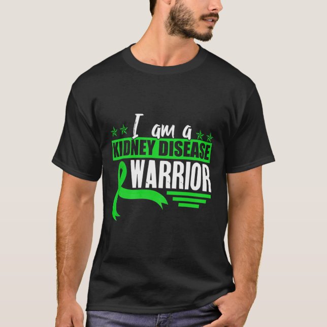 T-shirt Dialyse du guerrier de la maladie Néphrite Organis (Devant)