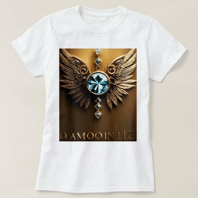 T-shirt Diamant Radiant" (Design devant)