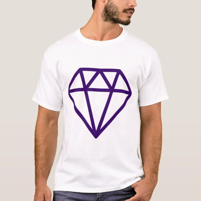 T-shirt Diamant simple (Devant)