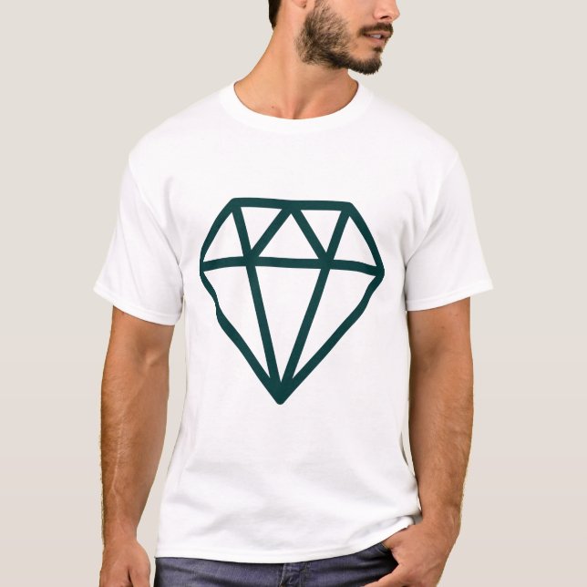 T-shirt Diamant simple (Devant)