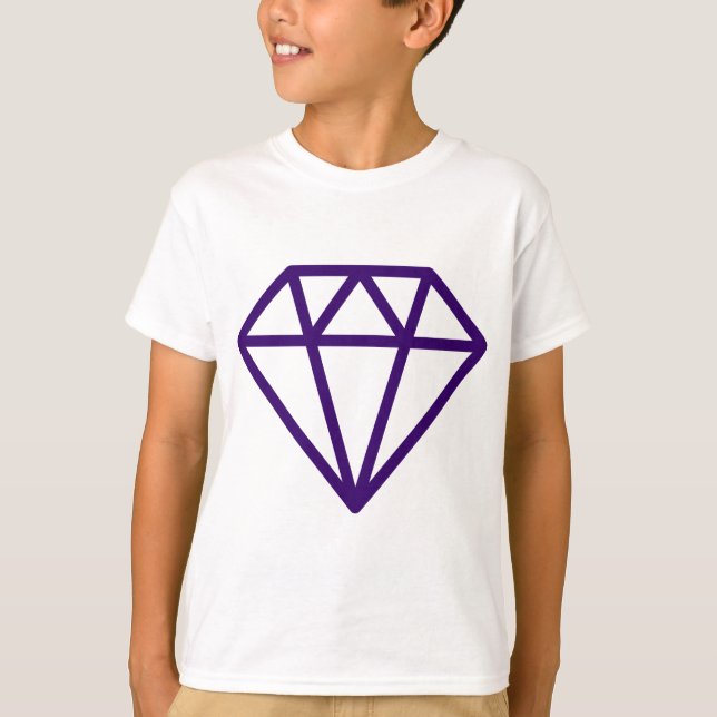 T-shirt Diamant simple (Devant)
