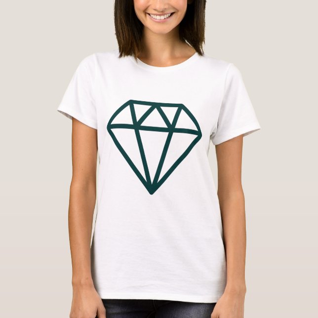 T-shirt Diamant simple (Devant)