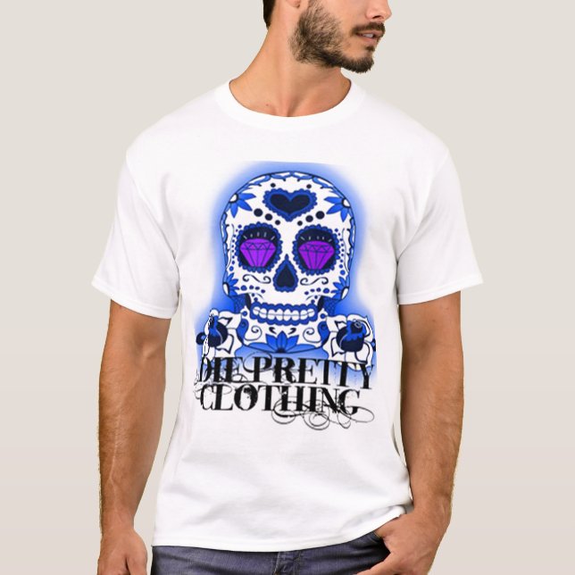 T-shirt Diamants de crâne (hommes) (Devant)