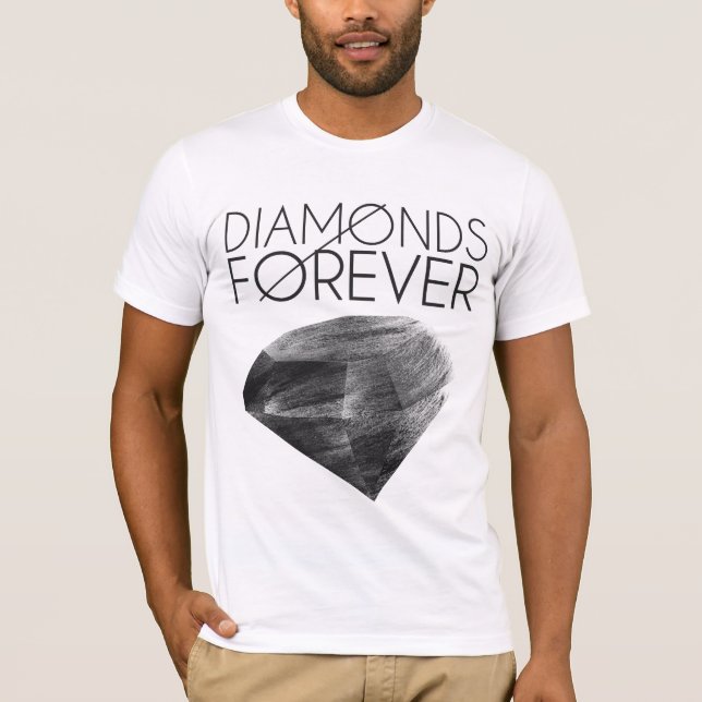 T-shirt Diamants pour toujours (Devant)