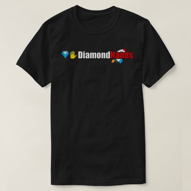 T-shirt Diamond Hands  (Design devant)