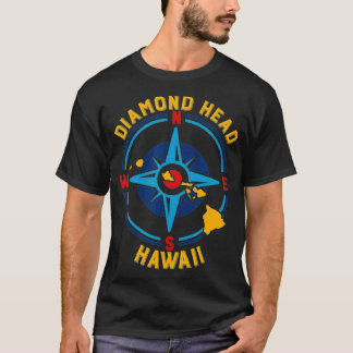 T-shirt Diamond Head Hawaii Compass Rose