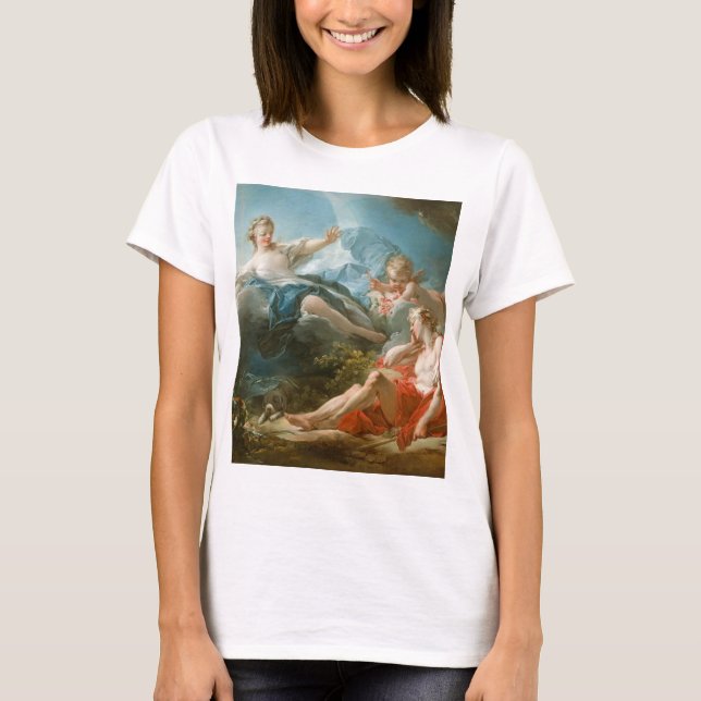 T-shirt Diana et Endymion Par Jean-Honoré Fragonard (Devant)