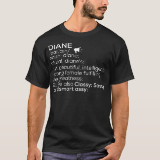 T-shirt Diane Nom Définition Diane Femme Nom 1