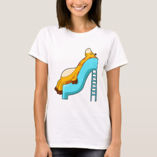 T-shirt Diapositive Giraffe