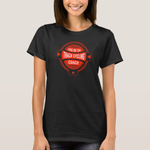 T-shirt Dibs sur la piste Cycling Coach Sayings Bicycle Ra