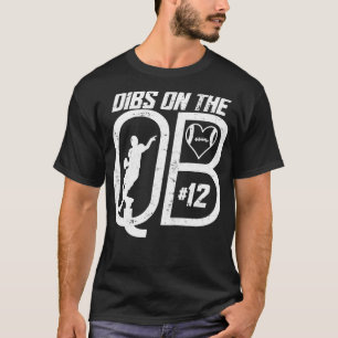 T-SHIRT DIBS SUR LE TRIBUNAL 12 LOVE FOOTBALL NUMÉRO 12