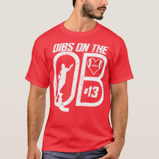 T-SHIRT DIBS SUR LE TRIBUNAL 13 LOVE FOOTBALL NUMÉRO 13