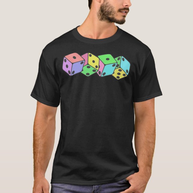 T-shirt Dice Pastel - ACAB (Devant)
