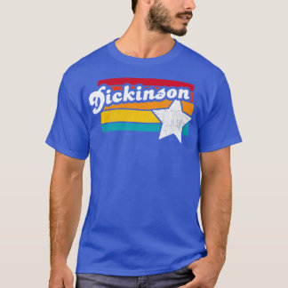 T-shirt Dickinson Dakota du Nord Vintage Souvenir désorgan