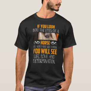 T-shirt Dictons de cheval Cheval Chevaux Cavalier Cheval É
