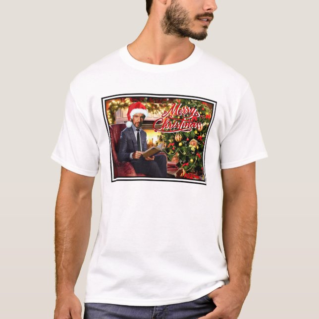 T-shirt Die Hard Hans Gruber Joyeux Noël211png211 (Devant)