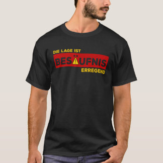 T-shirt Die Lage ist Besäufnis erregent Funny Beer Lover