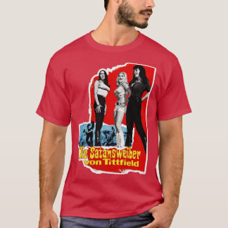 T-shirt Die Satansweiber Von Tittfield Retro Pussyc plus r