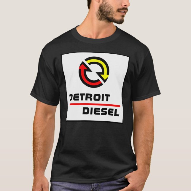 T-shirt diesel classique de Détroit (Devant)