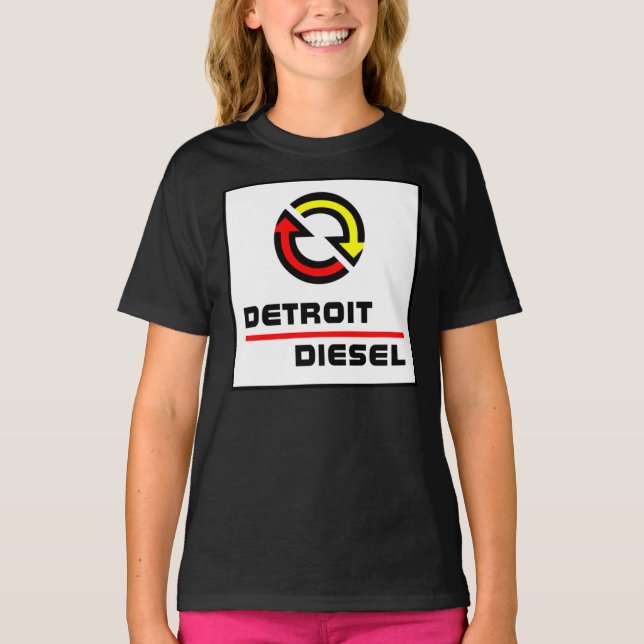 T-shirt diesel classique de Détroit (Devant)