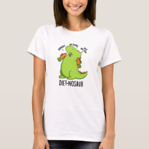 T-shirt Diet-nosaur Dinosaure Drôle Puns