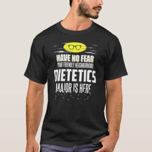 T-shirt Diététique Design Majeur Pas De Peur