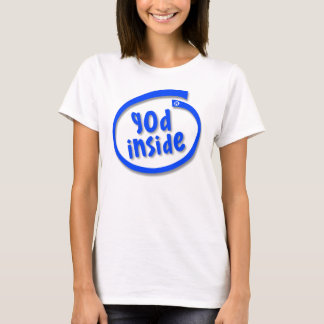 T-shirt Dieu à l'intérieur