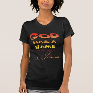 T-shirt Dieu a un nom Jéhovah