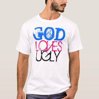 T-shirt Dieu aime laid