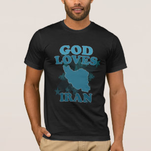T-shirt Dieu aime l'Iran