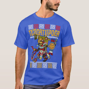 T-shirt Dieu aztèque de la nuit Tezcatlipoca