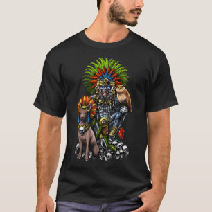 T-shirt Dieu aztèque Mictlantecuhtli