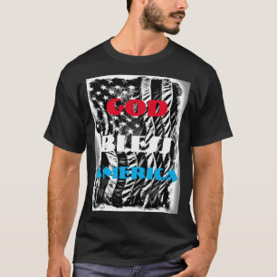 T-shirt Dieu bénisse l'Amérique