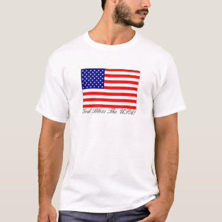 T-shirt Dieu bénissent les Etats-Unis