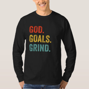 T-shirt Dieu Buts Grind Christian Workout Fitness Gym