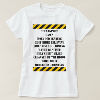 T-SHIRT DIEU CRAINDRE CHRÉTIEN