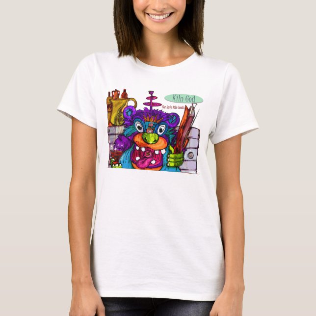 T-shirt Dieu de four pour les charges sûres (Devant)