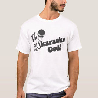 T-shirt Dieu de karaoke