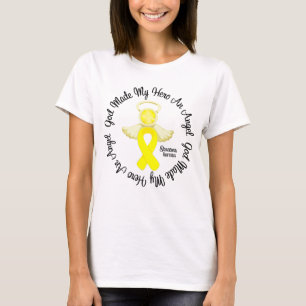 T-shirt Dieu de sarcome a fait à mon héros un ange