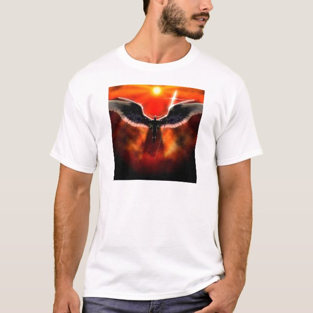 T-shirt Dieu d'imaginaire de guerre abstrait Ares (Devant)