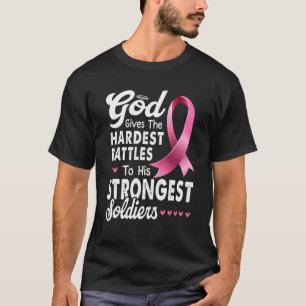T-shirt Dieu Donne Les Batailles Les Plus Dures À Sa Sol L
