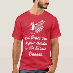 T-shirt Dieu Donne Ses Batailles Les Plus Goofieuses À Son