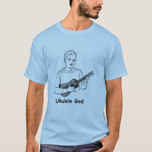 T-shirt Dieu d'ukulélé
