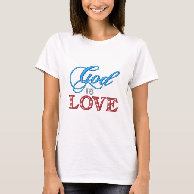 T-shirt Dieu est amour (Devant)