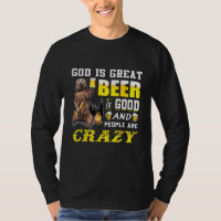 Dieu Est Grande Bière Est Bonne Et Les Gens Sont F