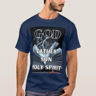 T-shirt DIEU est Père Fils et famille Saint-Esprit