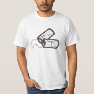T-shirt Dieu est Semper fi