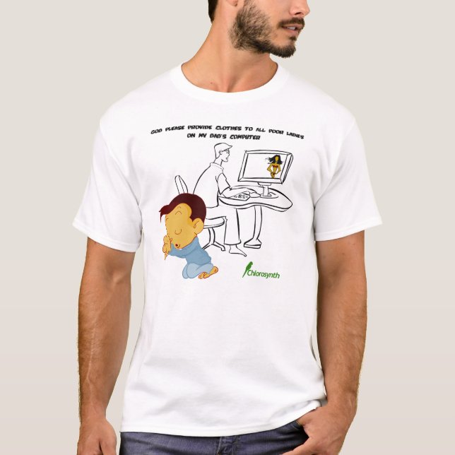 T-shirt Dieu fournissent svp des vêtements à toutes les (Devant)